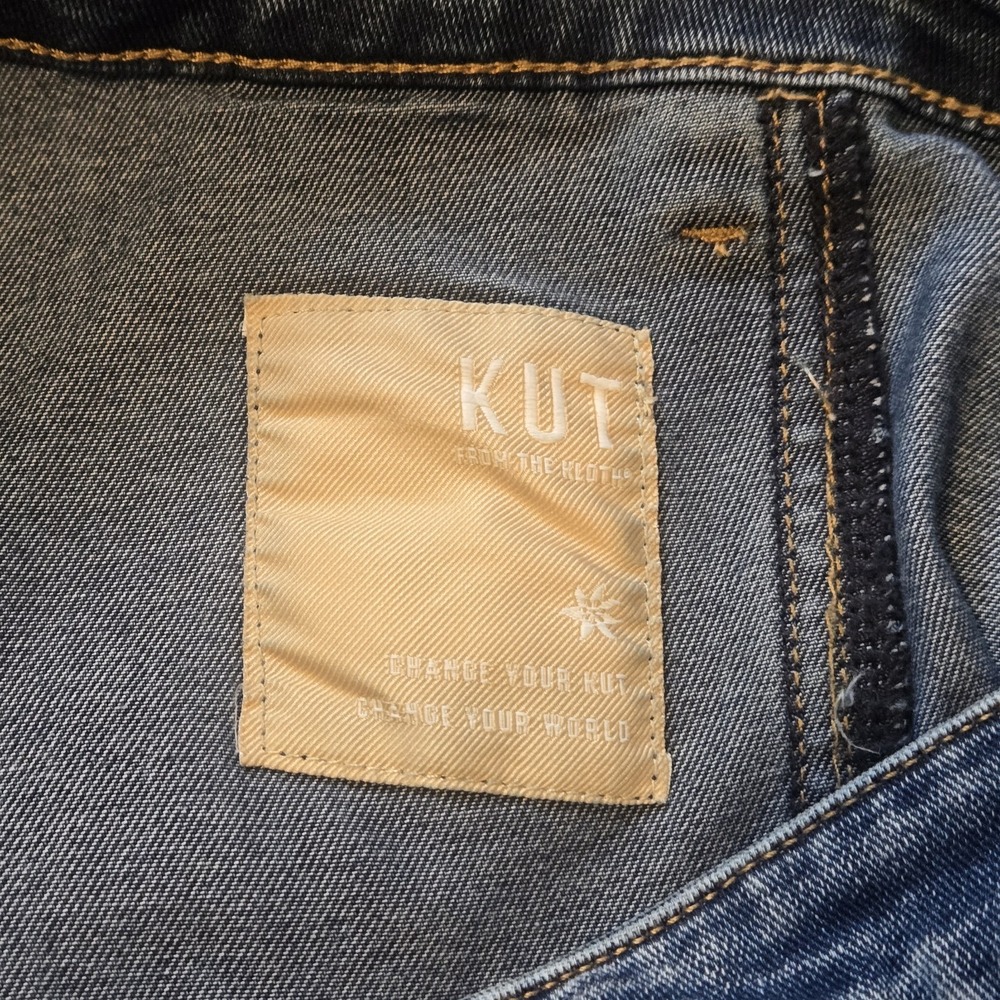 Kut from the Kloth Size 14 Women's Ashton High Rise Barrel Leg Jeans Medium Wash - Picture 4 of 7